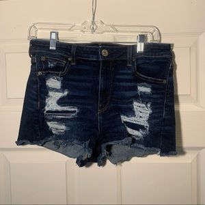 American Eagle Hi-Rise Shortie Shorts